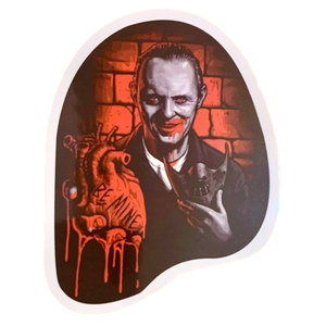 6/$12 Horror Movie Vinyl Sticker